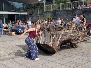 Image of community gathering or collaborative action
